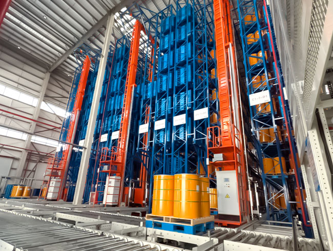 HUAYIDE Stacker Crane ASRS for Chemical Materials