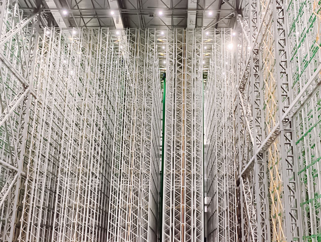 High-Bay Racking at HUAYIDE’s VSK Beer Warehouse Project in Russia